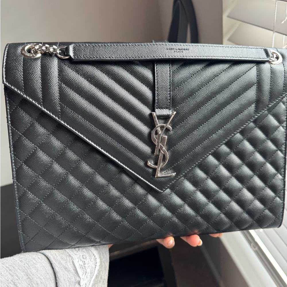 Like New Saint Laurent Large Envelope Bag